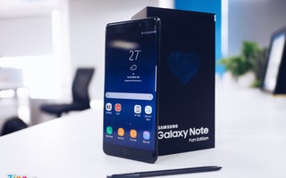 Cửa hàng ngậm đắng vì Galaxy Note 7 tân trang