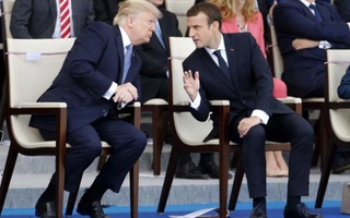 Ông Macron nói gì sau chuyến thăm của Tổng thống Donald Trump?