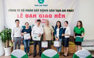 Công ty Bất động sản Vạn An Phát bàn giao đất nền dự án Thành An Residence