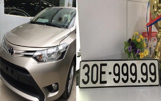 Bốc được biển 'ngũ quý', Toyota Vios bán gấp 3 lần giá mua