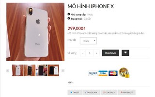 Bỏ 22 triệu mua iPhone X, nhận được mô hình tại Sài Gòn