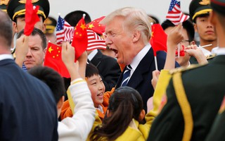 Trung Quốc đón chào Tổng thống Donald Trump