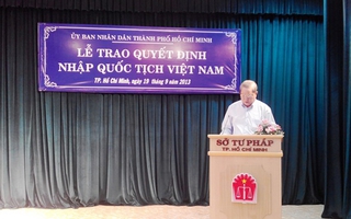 Việt kiều xin nhập quốc tịch Việt Nam