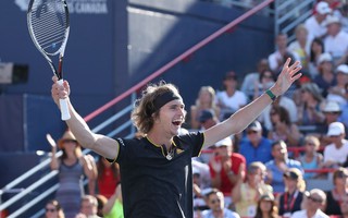 Hạ tượng đài Federer, sao trẻ Zverev đăng quang Rogers Cup