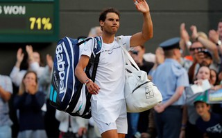 Cả Wimbledon sốc với thất bại 5 ván của Nadal