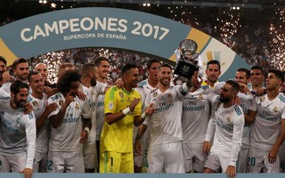 Real Madrid đè bẹp Barcelona, giành siêu cúp