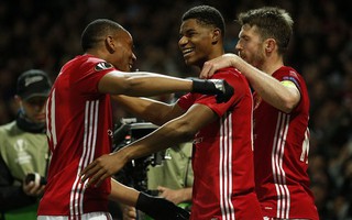 Rashford tỏa sáng, Man United vào bán kết Europa League