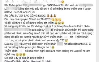 Nữ giám đốc tố luật sư nhận tiền tỉ để "chạy án"