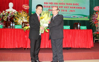 Ông Nguyễn Quốc Kỳ đắc cử chủ tịch Liên đoàn quần vợt Việt Nam