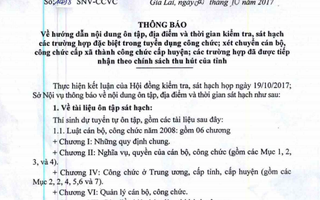 Sẽ sát hạch nhiều “con ông, cháu cha” tuyển dụng sai ở Gia Lai