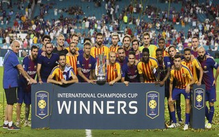Thắng siêu kinh điển, Barcelona vô địch trên đất Mỹ