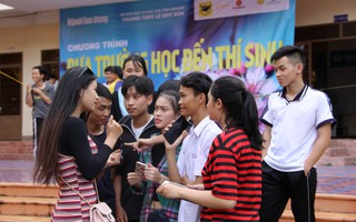 KHAI MẠC ĐƯA TRƯỜNG HỌC ĐẾN THÍ SINH 2018: Giải tỏa nỗi lo chọn ngành, chọn trường