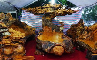 Chiêm ngưỡng bộ đồ gỗ quý hàng tỷ đồng của đại gia Việt