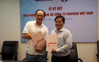 Báo Người Lao Động - Công ty TNHH Pou Yuen Việt Nam: Hợp tác tuyên truyền, phục vụ công nhân
