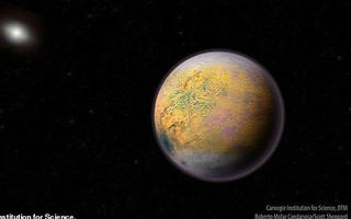 Có một siêu trái đất lắc lư ngay trong Hệ Mặt Trời!
