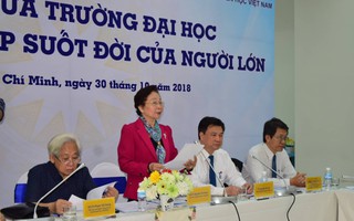 Nguyên Phó chủ tịch nước Nguyễn Thị Doan: Kinh tế tri thức tụt hậu khá xa