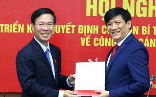Ban Bí thư điều động, phân công Thứ trưởng Bộ Y tế Nguyễn Thanh Long