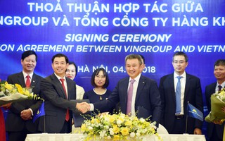 Vietnam Airlines - Vingroup "bắt tay"
