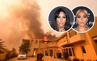 Hàng loạt ngôi sao Hollywood sơ tán khẩn cấp vì cháy rừng