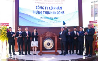 Cổ phiếu Hưng Thịnh Incons tăng trần ngày đầu lên sàn