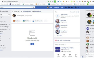 Facebook sập trên toàn cầu, News Feed người dùng trống hoác?