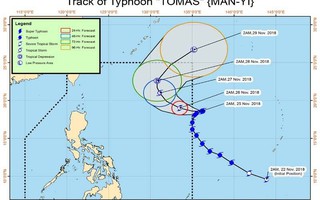 Cơn bão có đường đi lạ gần biển Đông