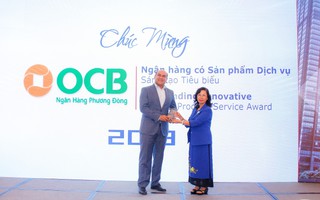 OCB vinh dự nhận giải Ngân hàng tiêu biểu Việt Nam 2018