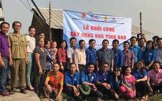 Xây "Nhà tình bạn" cho công nhân