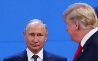 Ông Trump và ông Putin "gặp nhau làm ngơ" tại hội nghị G20