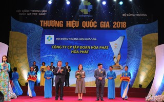 Hòa Phát là Thương hiệu quốc gia lần thứ 4 liên tiếp