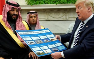 Rút quân khỏi Syria, ông Trump bất ngờ "chuyền bóng" sang Ả Rập Saudi