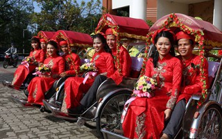 Đà Nẵng: Ấm áp lễ cưới tập thể cho đoàn viên