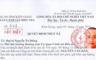 Bắt được phạm nhân nguy hiểm đào chân tường trốn khỏi trại tạm giam