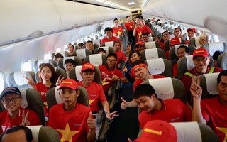 Tăng nhiều chuyến bay đưa CĐV sang Malaysia "tiếp lửa" tuyển Việt Nam