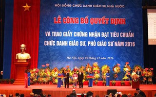 Rà soát giáo sư, phó giáo sư: Kết quả có thay đổi?