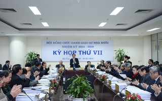 Bộ trưởng Phùng Xuân Nhạ đã có kết quả rà soát giáo sư, phó giáo sư
