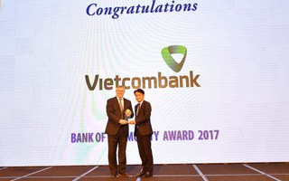 Ngân hàng Việt Nam tiêu biểu 2017 vinh danh Vietcombank