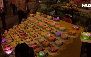 Rực rỡ màu sắc lễ hoa đăng tại chùa Ông - TP Biên Hòa