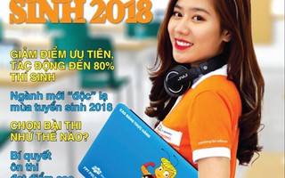 Điểm mới trong tuyển sinh đại học 2018