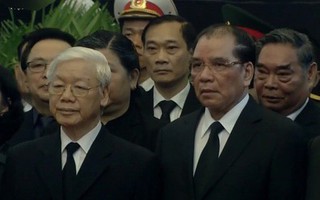 Sáng nay, bắt đầu Quốc tang nguyên Thủ tướng Phan Văn Khải