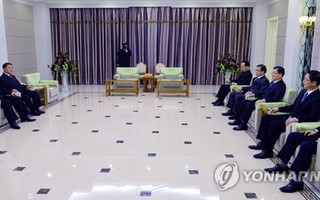 Ông Kim Jong-un ăn tối với phái đoàn Hàn Quốc