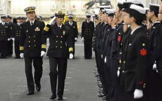 Nhật Bản có nữ chỉ huy hạm đội tàu chiến đầu tiên