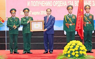 Chủ tịch nước trao Huân chương Quân công cho Trung tâm Nhiệt đới Việt - Nga