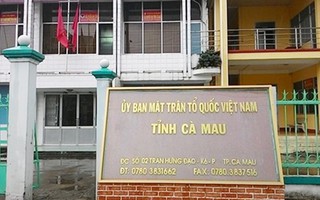 Bao che cấp dưới, Phó Chủ tịch Ủy ban MTTQVN tỉnh Cà Mau bị kỷ luật