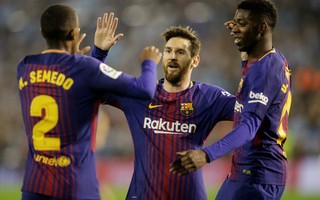 Thảm họa hàng thủ, Barcelona suýt đánh rơi kỷ lục ở Balaidos