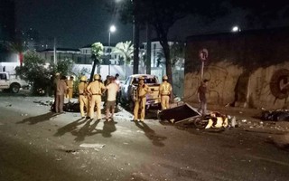 Tai nạn kinh hoàng trên đường Nguyễn Hữu Cảnh, 2 người chết, nhiều người bị thương
