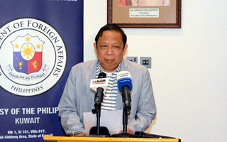 Kuwait trục xuất đại sứ Philippines quanh vụ lao động bị ngược đãi