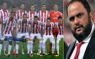 Thi đấu tệ hại, cả đội Olympiakos bị ông chủ đuổi