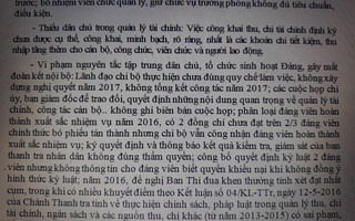 Giám đốc bị đề nghị kỷ luật vì ưu ái bổ nhiệm cán bộ