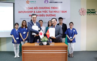 ĐH Đông Á và Học viện Giáo dục Nanakamado Nhật Bản ký kết hợp tác